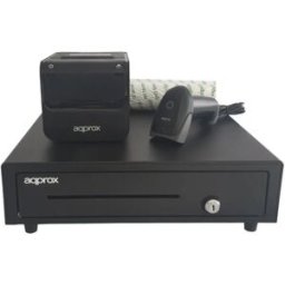 Pack POS APPROX 4180 Impressora POS80AMUSE + Gaveta CASH01 + Scanner LS22 + Rolo - APPROX