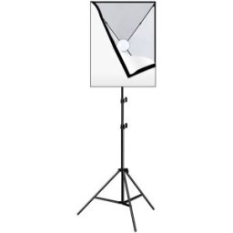 Luz de Estúdio 50x70cm Softbox c/ Tripé e Lâmpada - PULUZ