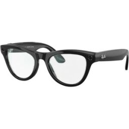 Rayban Óculos Inteligentes Meta Wayfarer (Gen 1) M 50-22mm (Transparente/Verde Grafite) - RAY-BAN