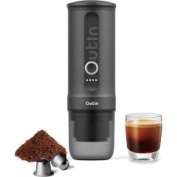 Máquina de Café Portátil 7500mAh (Cinza) - OUTIN