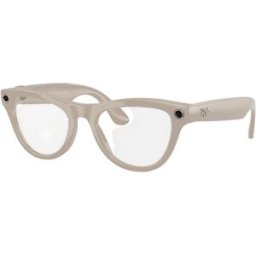 Rayban Óculos Inteligentes Meta Skyler (Gen 1) M 52-20mm (Transparente/Safira) - RAY-BAN