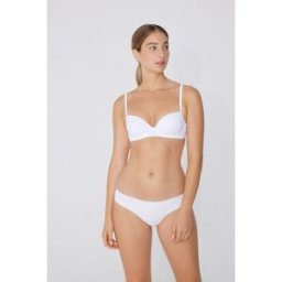 Tezenis Cueca invisível sem costuras de algodão Mulher Branco Tamaño L