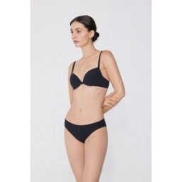 Tezenis Cueca sem costuras em microfibra reciclada Mulher Preto Tamaño S