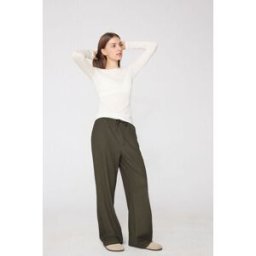 Tezenis Camisola com decote em barco de lã merino Mulher Branco Tamaño M