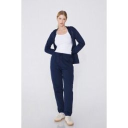 Tezenis Calças Jogger com Bolso Embutido e Cordão Mulher Azul Tamaño L
