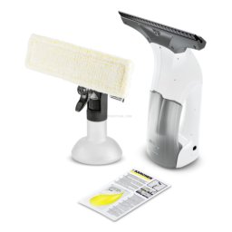 Aspirador de Vidros Kärcher WV 1 Plus 250mm 100ml a Bateria