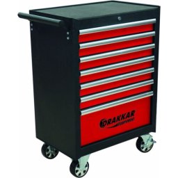 Carro de Ferramentas DRAKKAR 7 Gavetas com 176 Peças 680x460x1005mm