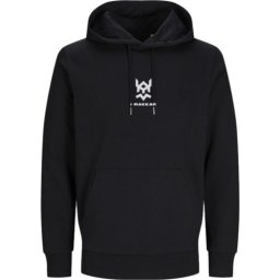 Sweatshirt DRAKKAR Preta Unissexo Tamanho M com Logo Branco