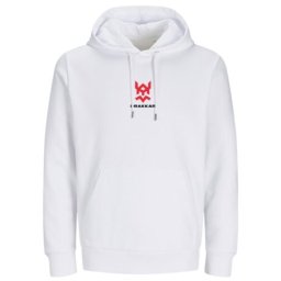 Sweatshirt DRAKKAR Branca Unissexo Tamanho S com Drakko Vermelho