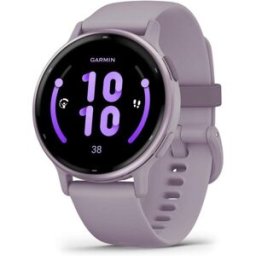 Garmin Vívoactive 5 Bluetooth GPS NFC 42mm AMOLED Roxo Resistente à Água 5ATM SpO2 Pulsómetro