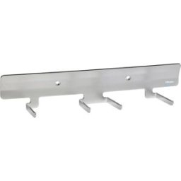 Vikan Suporte de parede , para até 4 produtos, CxLxA 320 x 80 x 65 mm, Suporte de parede, para até 4 produtos, CxLxA 320 x 80 x 65 mm. O suporte é fácil de limpar e de utilização higiénica, temperatura máxima de limpeza (máquina de lavar louça) 93 °C. Ade