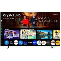 Televisor Samsung Crystal UHD U7025F TU55U7025FK 55"/ UltraHD 4K/ Smart TV/ WiFi