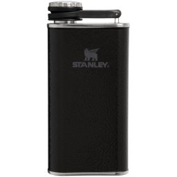 Stanley The Easy-Fill Wide Mouth Flask 0.23L / 8oz Hammertone Black 10-00837-0071