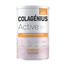 Colagénius Suplemento de Colagénio Sabor Laranja Active 330 gr