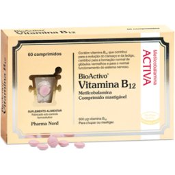 Bioactivo Suplemento Sistema Nervoso Vitamina B12 60 comp