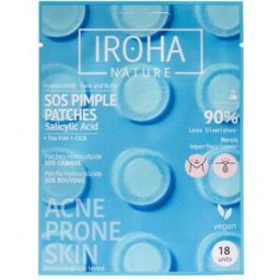 Iroha Nature Parches SOS Granos Face and Body 18 un