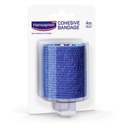 Hansaplast Banda Auto-Adesiva Coesiva Azul Larga 1 un