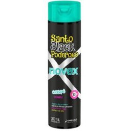 Novex Champô Hidratante Santo Black Poderoso 300 ml