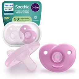 Philips Avent Pack Soothie Girl 0-6M 2 un