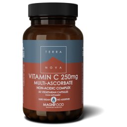 TerraNova Suplemento Vitamina C Multi-Ascorbat 50 cápsulas