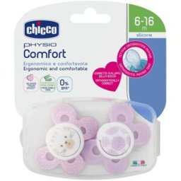 Chicco Chuchas Physio Comfort 6-16m 2 un
