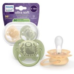 Philips Avent Pack Ultra Soft Deco Neutra 6-18M 2 un