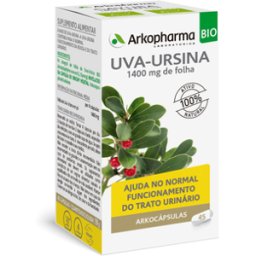 Arkocápsulas Suplemento Bio Funcionamento Urinário Uva Ursina 45 cápsulas