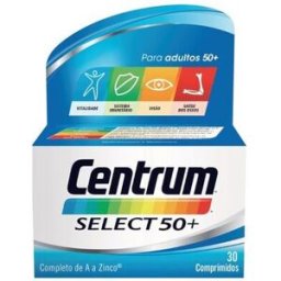 Suplemento Vitaminas Centrum Select 50+ 30 comprimidos