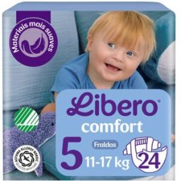 Libero Comfort Open 11-17 kg T5 22 un