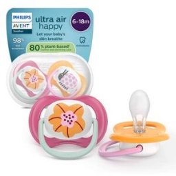 Philips Avent Pack Ultra Air Happy Girl 6-18M 2 un
