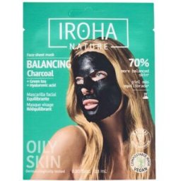 Iroha Nature Máscara Facial Carvão Detox and Hydrating 23 ml