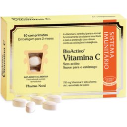Bioactivo Suplemento Sistema Imunitário Vitamina C 60 comprimidos