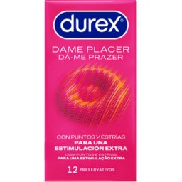 Durex Preservativo Dame Placer 12 un