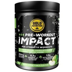 GOLDNUTRITION Pre-Workout Impact Green Apple 400 gr
