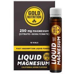 GOLDNUTRITION Liquid Magnesium Lemon 10 ampolas