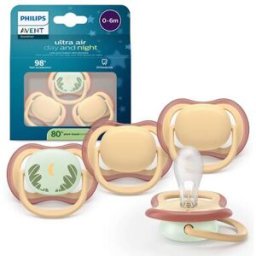 Philips Avent Pack Ultra Air Day and Night 0-6M 2 un