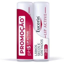 Eucerin Lip Active Ph5 Stick Labial Hidratante FPS20 2 x 4.8 gr