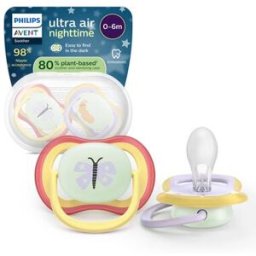 Philips Avent Pack Ultra Air Nighttime Girl 0-6M 2 un