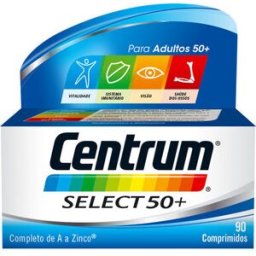 Suplemento Vitaminas Centrum Select 50+ 90 comprimidos
