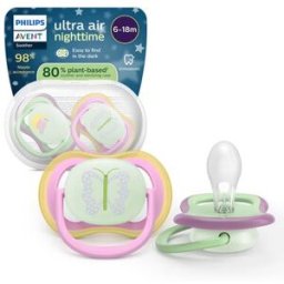 Philips Avent Pack Ultra Air Nighttime Girl 6-18M 2 un