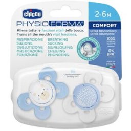 Chicco Chuchas Physio Comfort 2-6M 2 un
