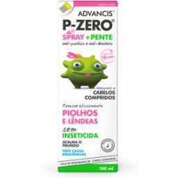 Advancis P-Zero Spray Piolhos e Lêndeas 100 ml