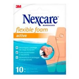 Nexcare Pensos Rápidos Active 360º 10 un