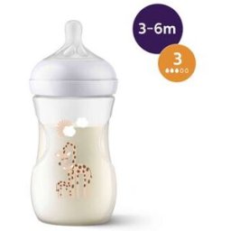 Philips Avent Biberão Natural Response de 260ml girafa 260 ml