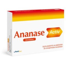 Ananase Activ Bromelaína 20 comprimidos