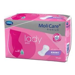 Molicare Pensos de Incontinência 4.5 Gotas Lady Pad 14 un