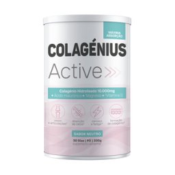 Colagénius Suplemento em Pó Colagénio Hidrolisado Active 330 gr