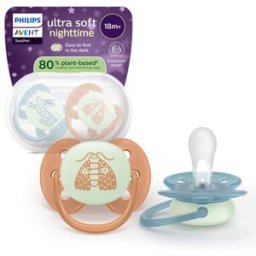 Philips Avent Pack Ultra Soft Nighttime Girl 18M+ 2 un