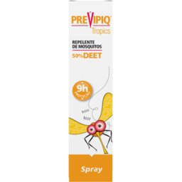 Previpiq Spray Repelente Insetos Tropics 50% Deet 75 ml