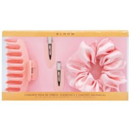 Bloom Beauty Conjunto Mola Scrunchie Ganchos Antimarcas